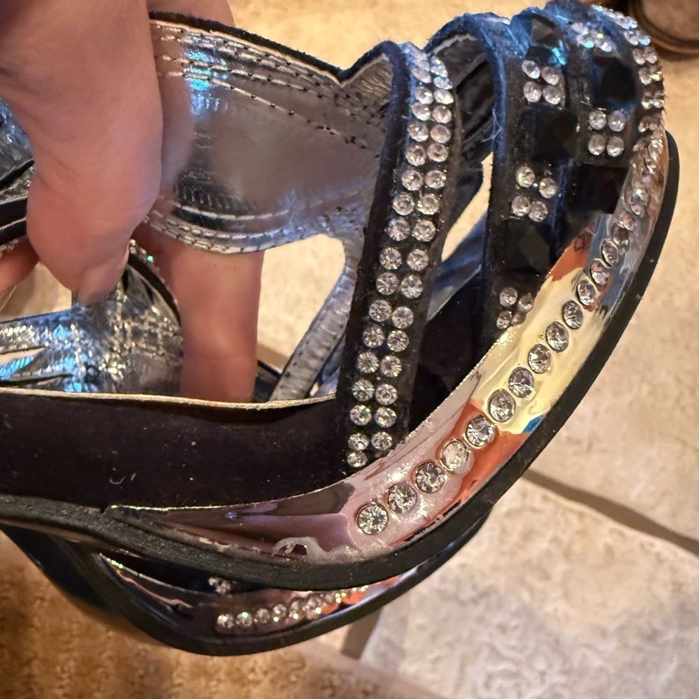Italina Rhinestone heels - Picture 6 of 10